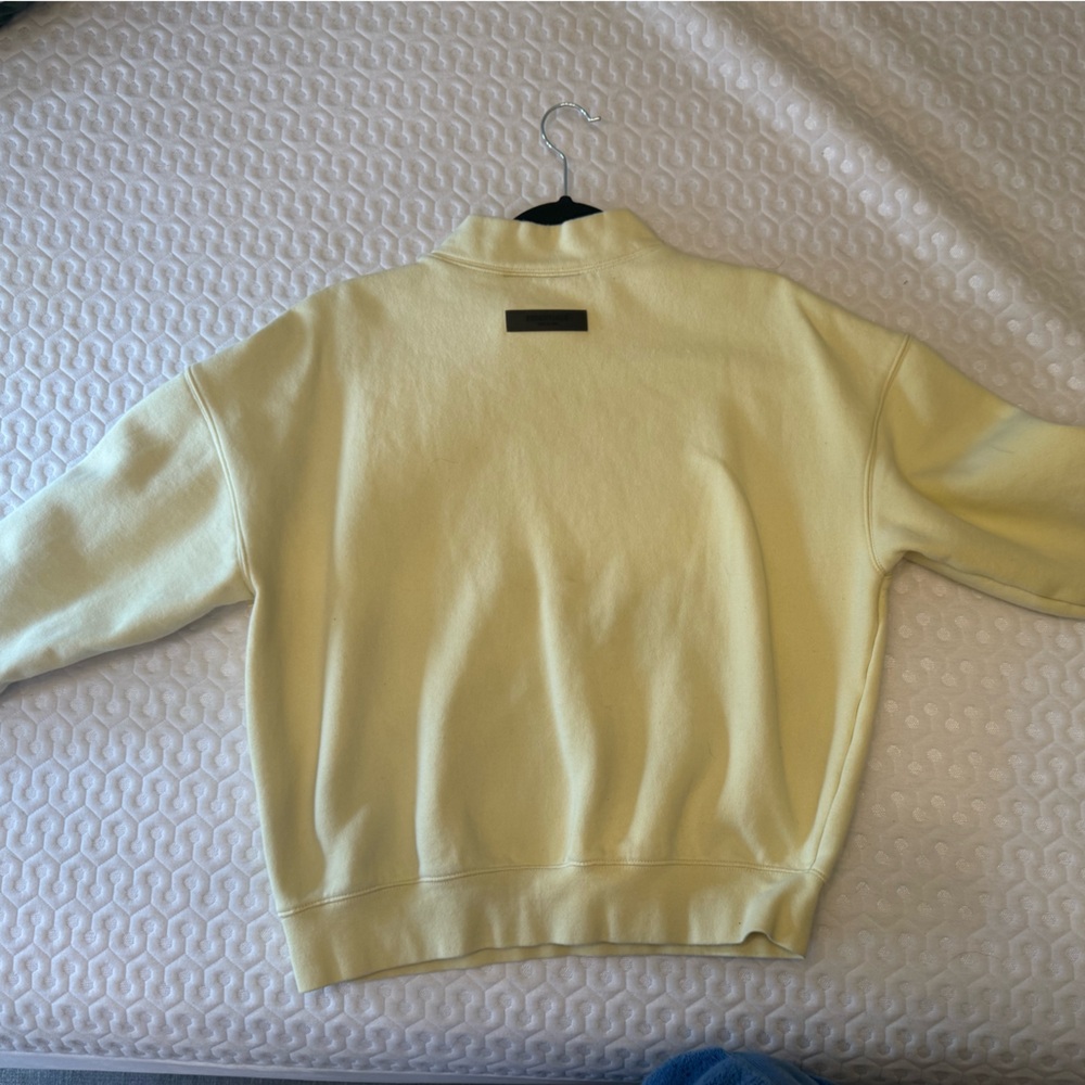 Essentials Yellow Sweatshirt - Picture 3 of 4
